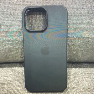 Apple Midnight Silicone iPhone Case